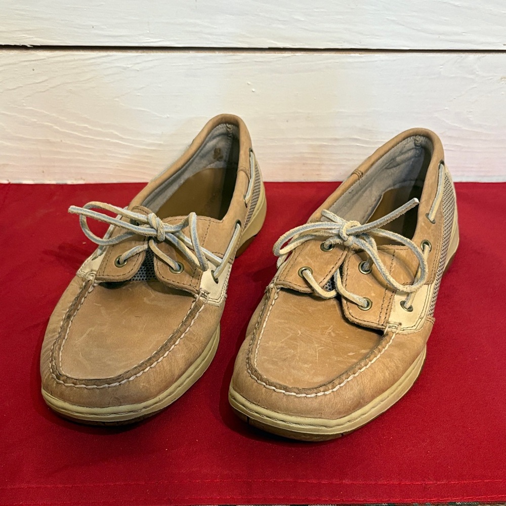 Classic Tan Boat Shoes for Women